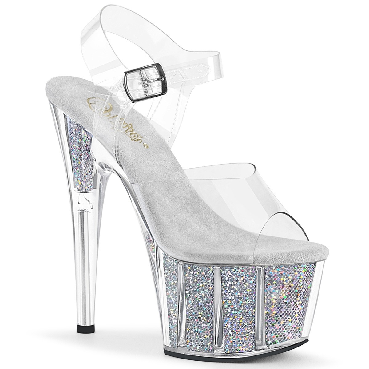 Adore 708G Clr/ Slv Glitter Inserts