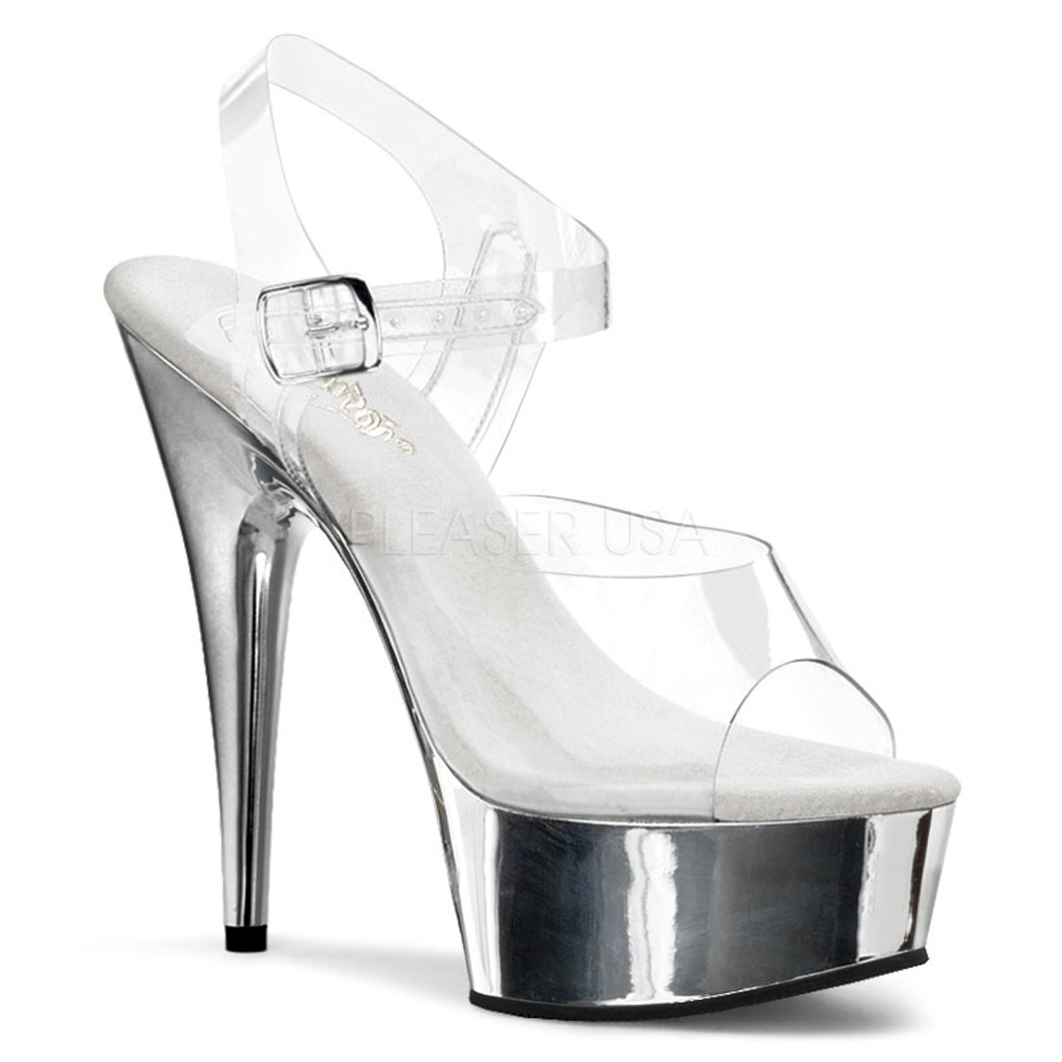 Delight 608 Clr/Slv Chrome