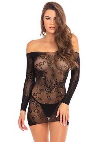 Mrežasta haljina 7083