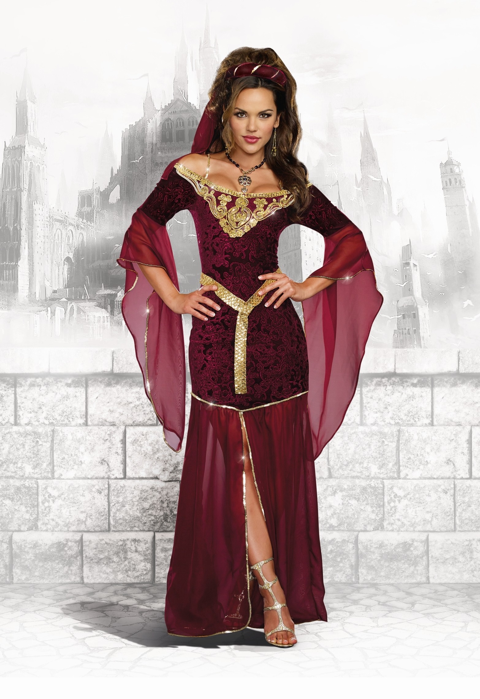 Srednjovjekovna plemkinja Premium 49842